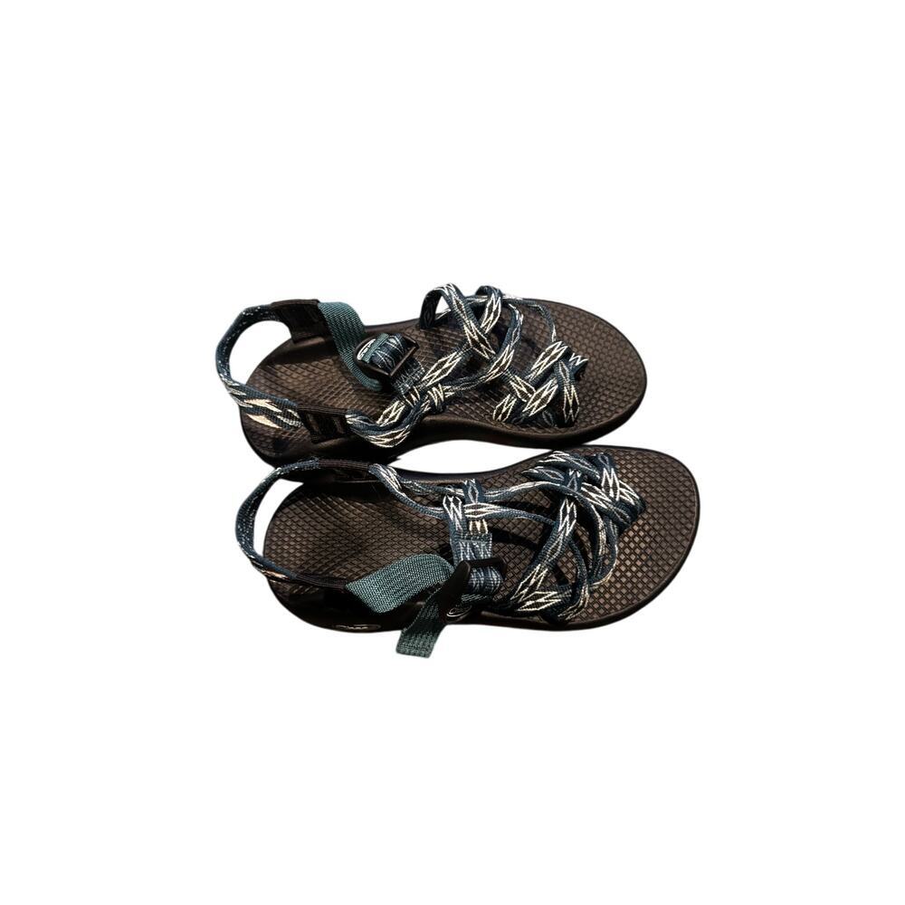 Chaco Women's Z/1 Classic Sandals – Blue Pattern – Size 7